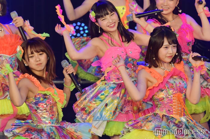 磯佳奈江、植村梓/NMB48「TOKYO IDOL FESTIVAL 2018」(C)モデルプレス