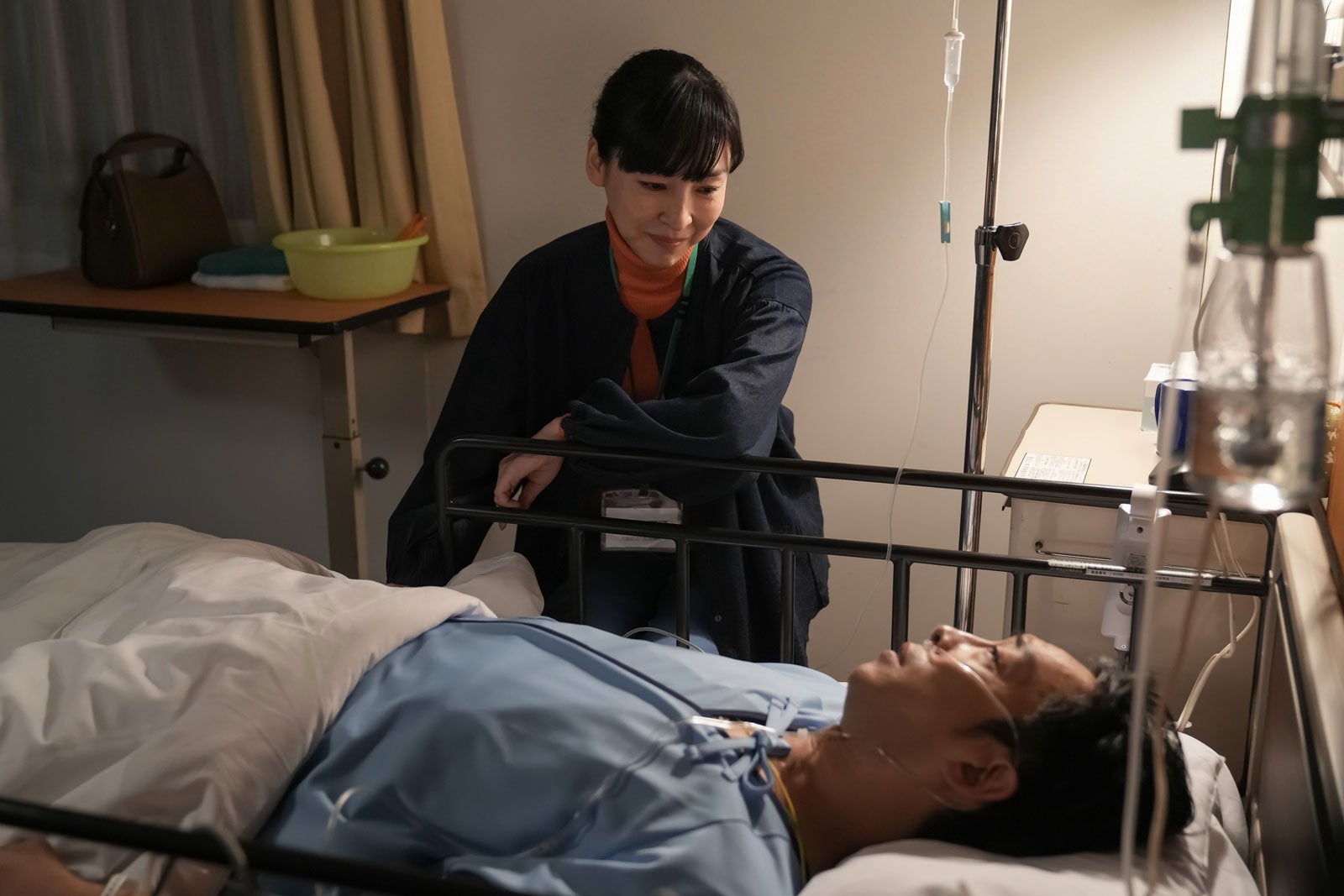 麻生久美子、北村有起哉「おむすび」第100話（C）NHK