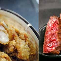 中津からあげ<職人のからあげ 華鳥>牛ハラミステーキ<焼肉清左ヱ門>/画像提供:AATJ