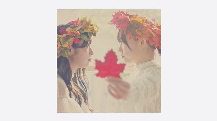 渡辺梨加、志田愛佳 (画像提供:ソニー・ミュージックレコーズ)