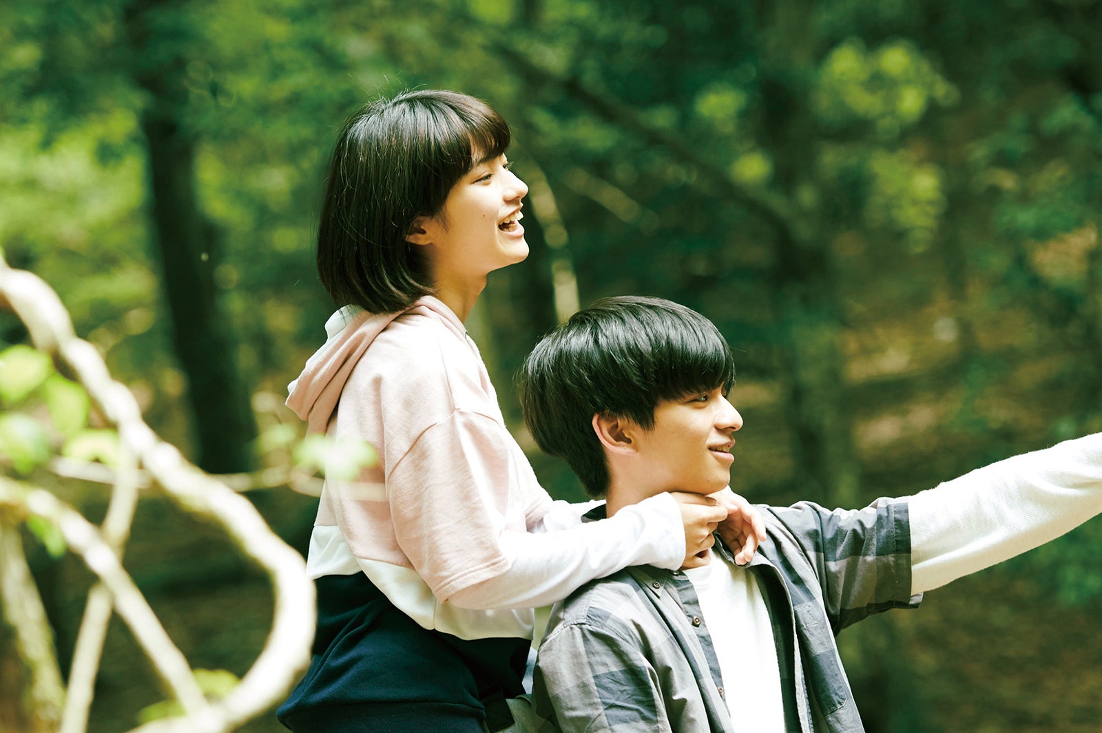 蒔田彩珠、田中偉登（C）2020「朝が来る」Film Partners