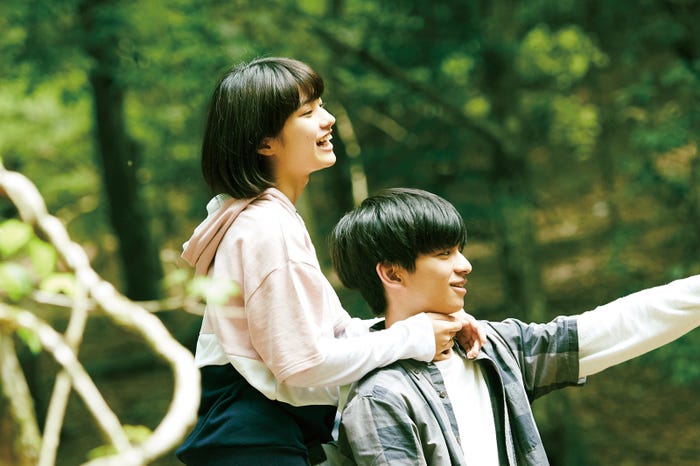 蒔田彩珠、田中偉登(C)2020「朝が来る」Film Partners