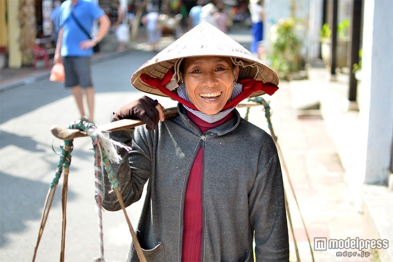 現地の人との交流も旅の楽しみの一つ／ホイアン旧市街