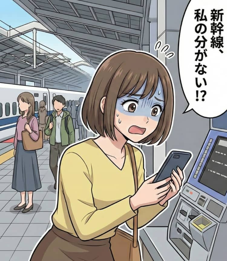 【後編】私の分の新幹線の予約を忘れた！？衝撃行動を連発するオタ友に【まさかの展開】が...！