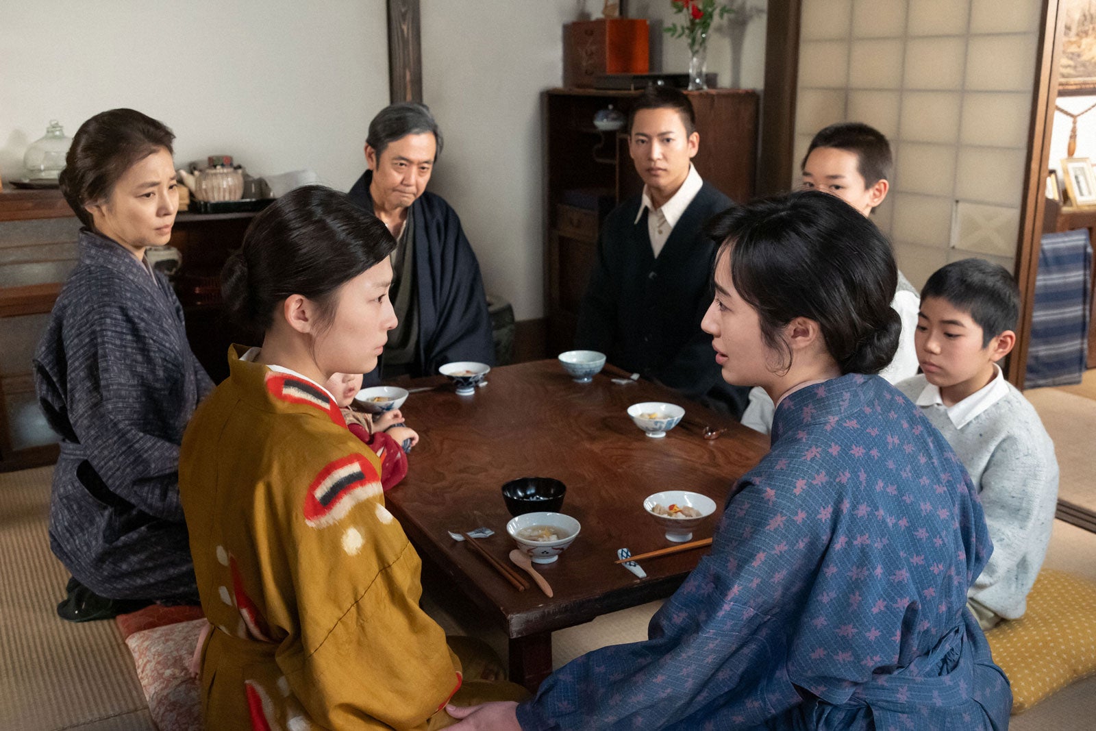 石田ゆり子、伊藤沙莉、岡部たかし、三山凌輝、森田望智「虎に翼」第42話（C）NHK