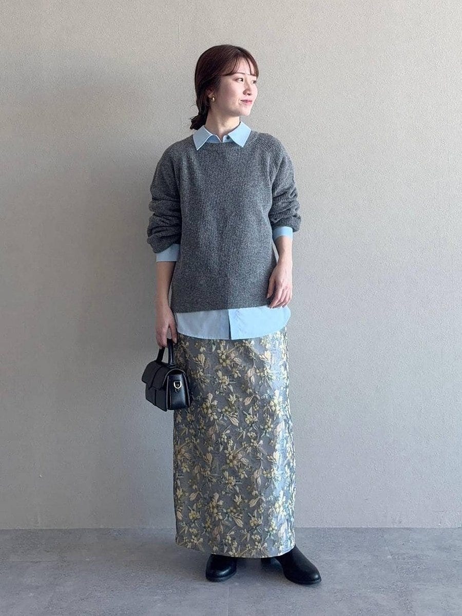 ブルーシャツ コーデ ブルーシャツコーデ5