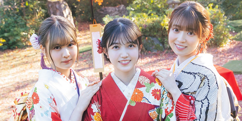 乃木坂46久保史緒里・阪口珠美・中村麗乃、“新・中3トリオ”が成人式前