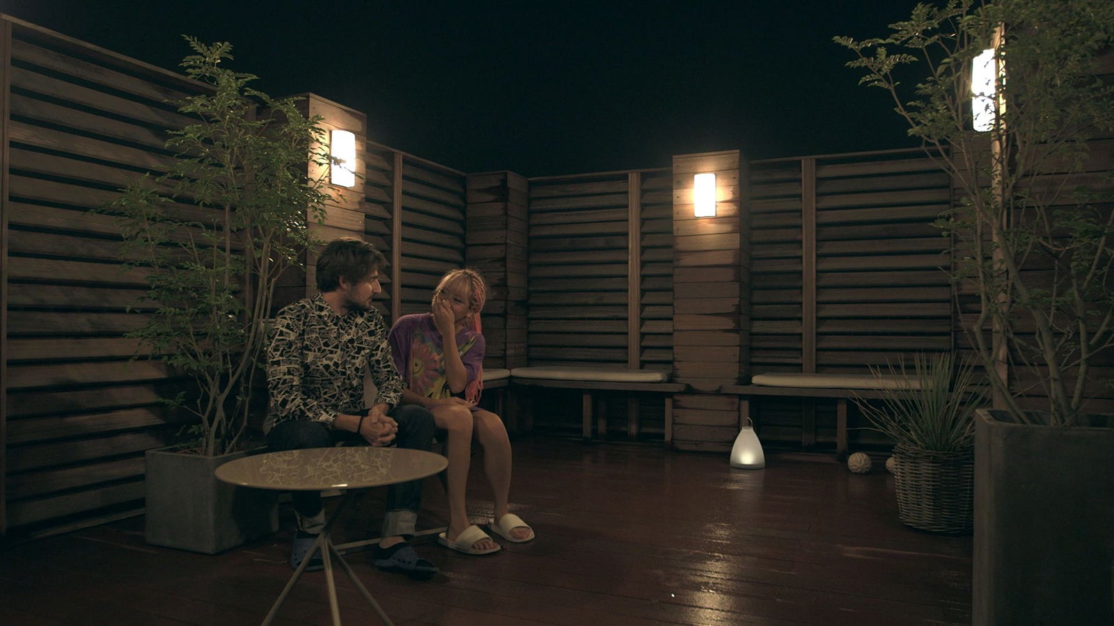 ジュゼッペ、花「TERRACE HOUSE TOKYO 2019-2020」20th WEEK（C）フジテレビ／イースト・エンタテインメント（C）モデルプレス