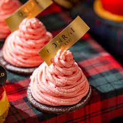 タータンチェックのクリスマス・スイーツビュッフェ/画像提供:コンラッド東京