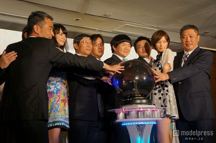 「Family Mart ASIA COLLECTION BIG STAGE」記者会見の様子