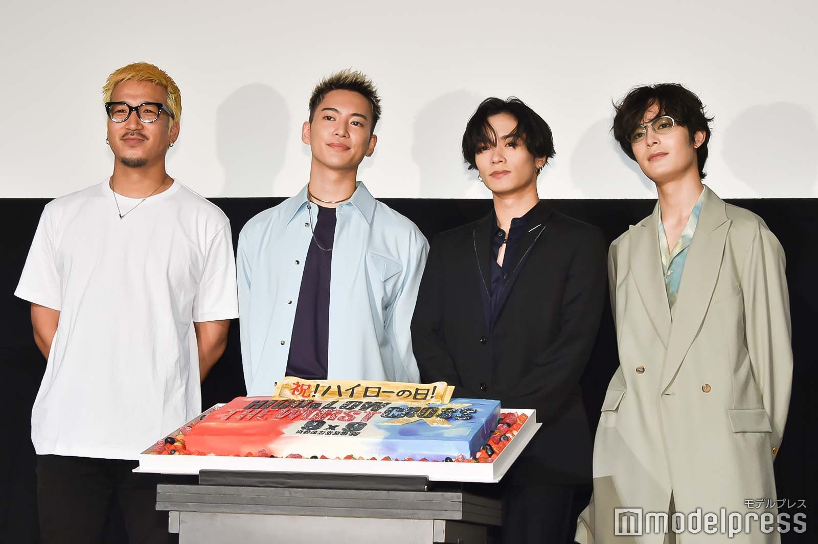 うえきやサトシ、三山凌輝、川村壱馬、塩野瑛久 （C）モデルプレス