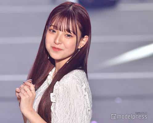 MINAMI、ふんわりドレスで圧倒的な可愛さ放つ サラツヤヘアも披露<TGC フェス 山梨 2022>