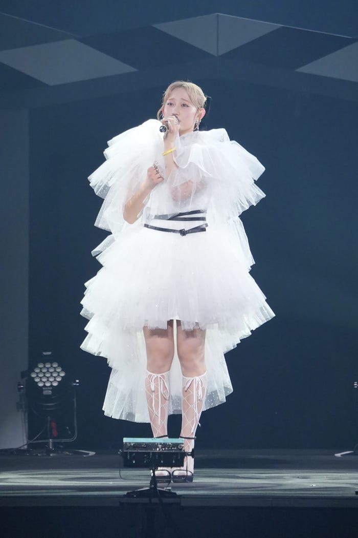 佐々木莉佳子「ANGERME CONCERT 2024 SECRET SECRET 佐々木莉佳子 FINAL『愛情の世界へ、君もおいでよ』」より(提供写真)