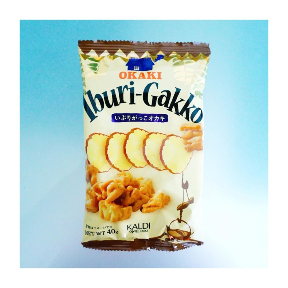 カルディオリジナルいぶりがっこオカキ