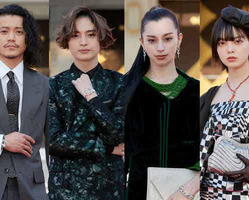 小栗旬・キスマイ玉森裕太・中条あやみ・平手友梨奈ら「カルティエ」ハイジュエリーイベントに豪華登場