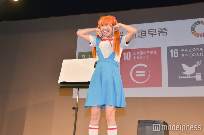 桜 稲垣早希 Evaネタ封印で 不平等 を訴えるイラスト芸を披露 京都国際映画祭17 モデルプレス 桜 稲垣早希 Evaネタ封印で 不平等 を訴えるイラスト芸を披露 京都国際映画祭17 モデルプレス