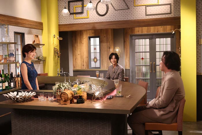 宇賀なつみ、松坂桃李、尾上松也 (C)テレビ朝日