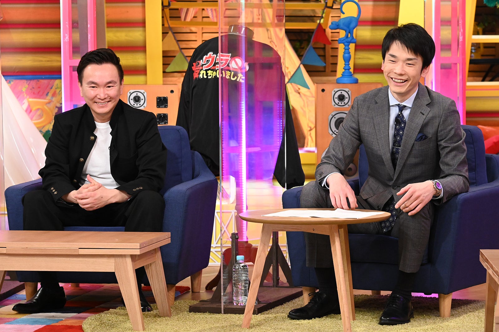 山内健司、濱家隆一（C）テレビ朝日