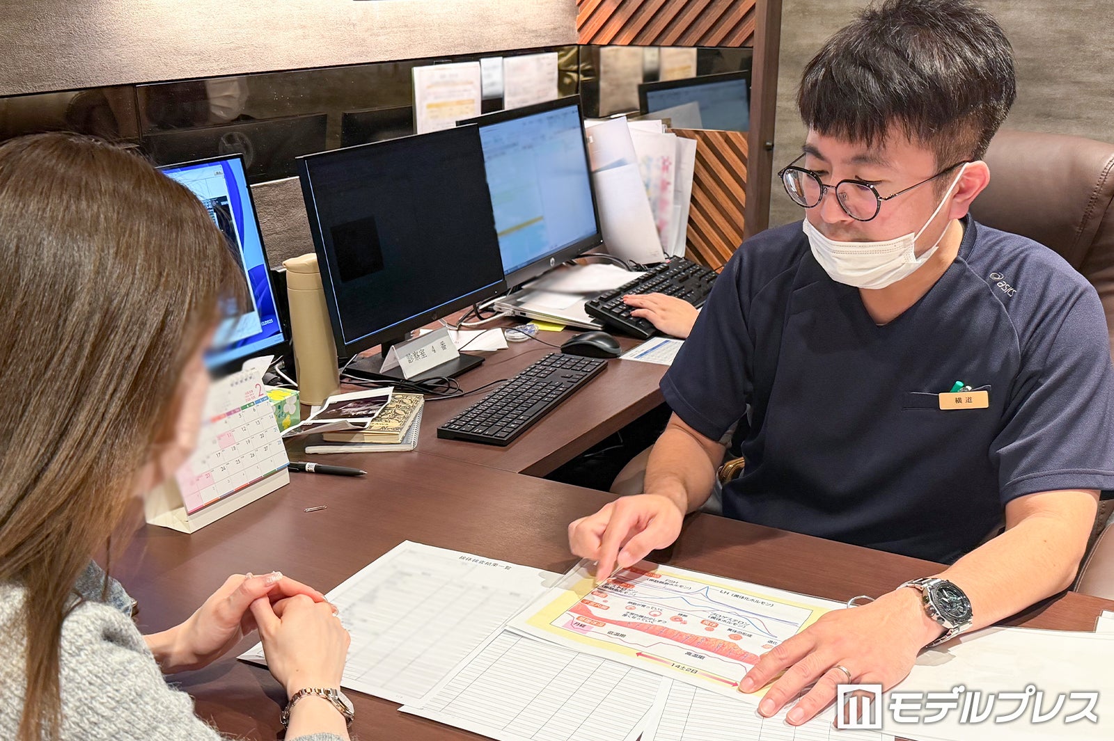 医師との診察（C）モデルプレス