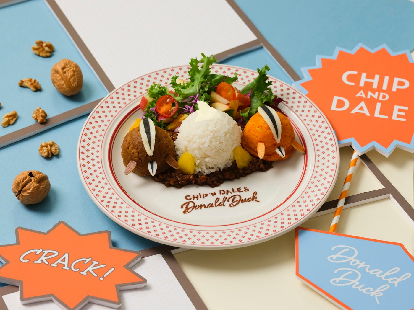 本当は仲良し?かくれんぼキーマカレー税込2,190円(C)Disney