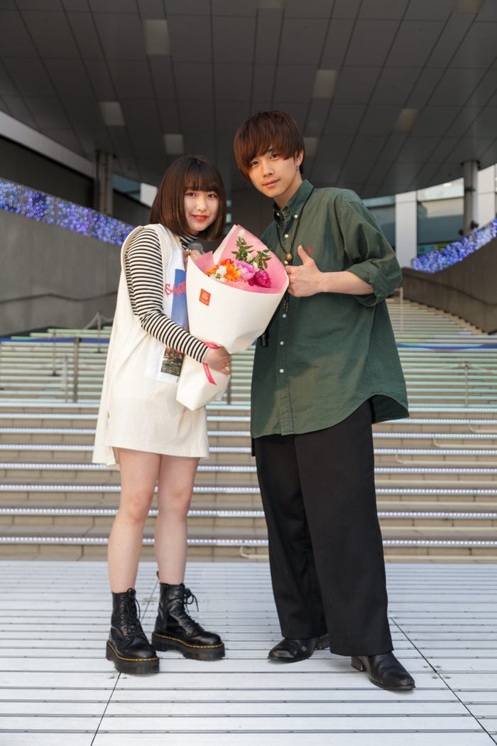 (左から)吉田凜音、若槇太志郎 (提供写真)