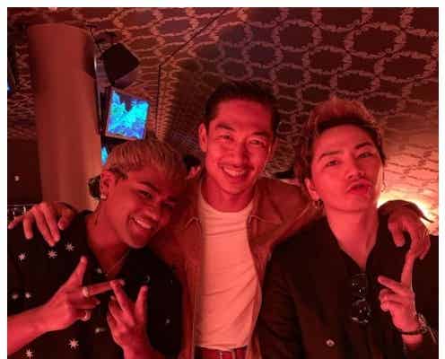 EXILE AKIRA、三代目JSB登坂&ELLYのLA公演応援 豪華ショットにファン感激