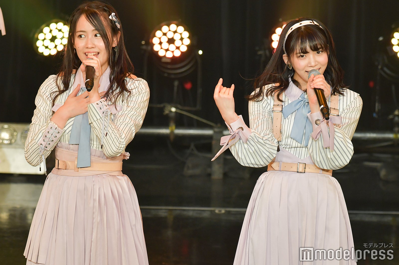 西村菜那子、奈良未遥／NGT48「TOKYO IDOL FESTIVAL 2018」 （C）モデルプレス