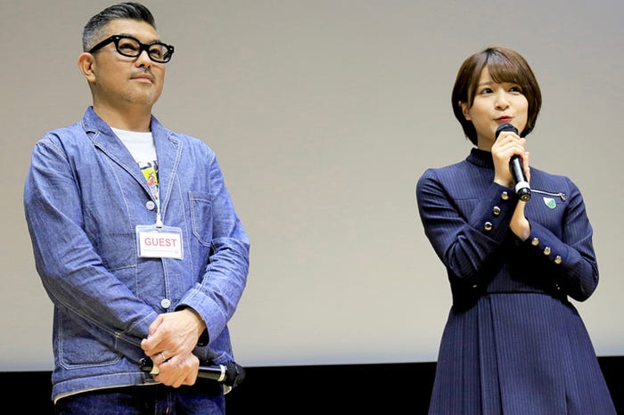 舞台挨拶の様子(提供写真)