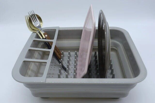 ダイソー 折りたためる水切りかご(30cm×25cm) ダイソー 折りたためる水切りかご(30cm×25cm)