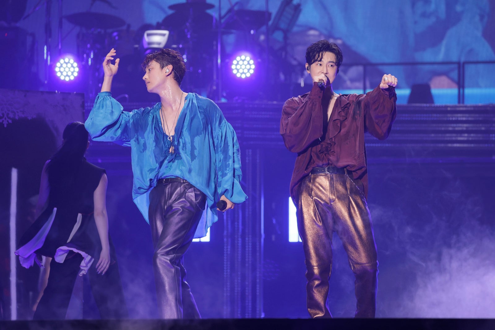 東方神起「東京ドーム公演」より（提供写真）