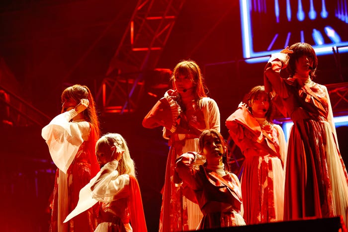 櫻坂46/「W-KEYAKI FES. 2022」より(提供写真)