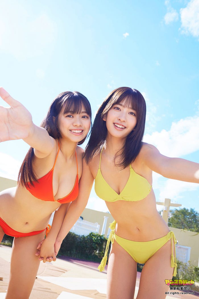 加藤綾乃、斉藤里奈(C)樽木優美子/ヤンマガWeb