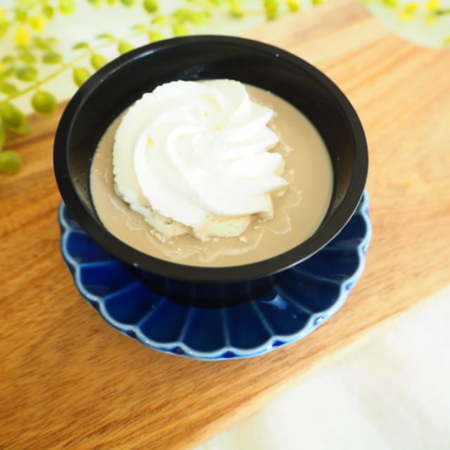 セブン新商品スイーツほうじ茶ぷりんの中身