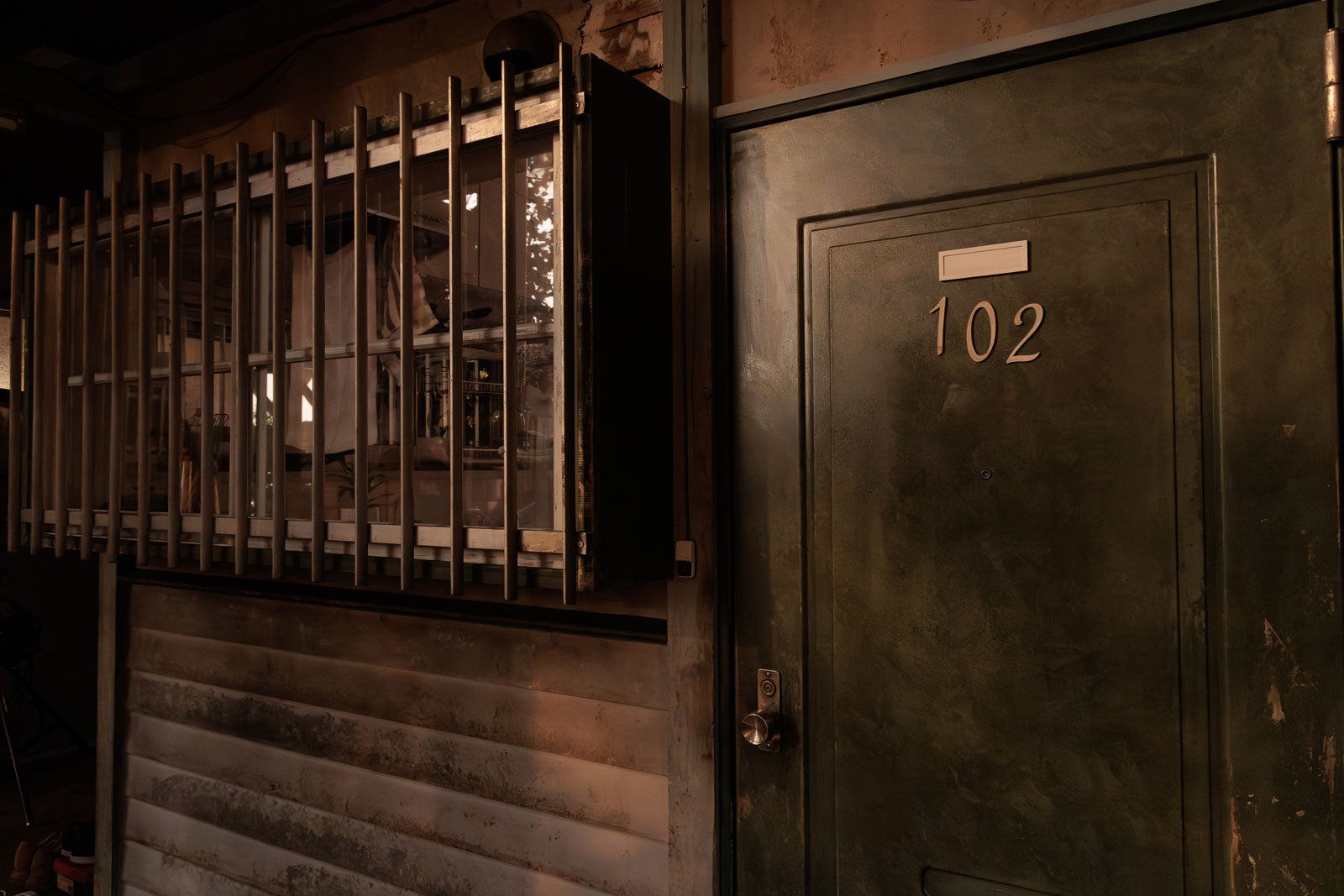 「ぼくたちん家」セット（C）日本テレビ