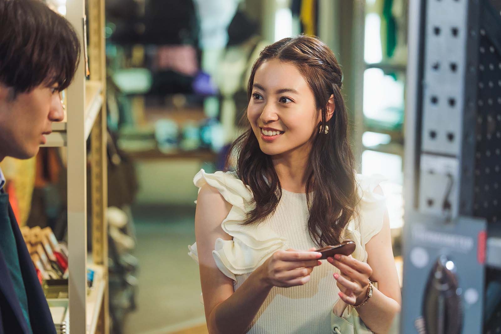 田辺桃子「こっち向いてよ向井くん」第1話より（C）日本テレビ