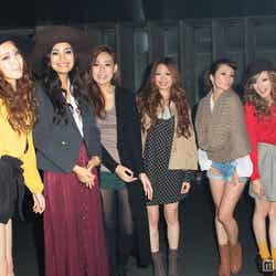 (左から)田辺音羽さん、須川未来さん、佐竹菜奈さん、村上紫保さん、高園あずささん