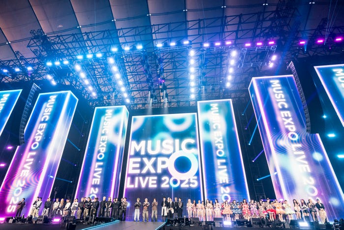 「MUSIC EXPO LIVE 2025」オープニングの様子(C)MUSIC EXPO LIVE 2025実行委員会