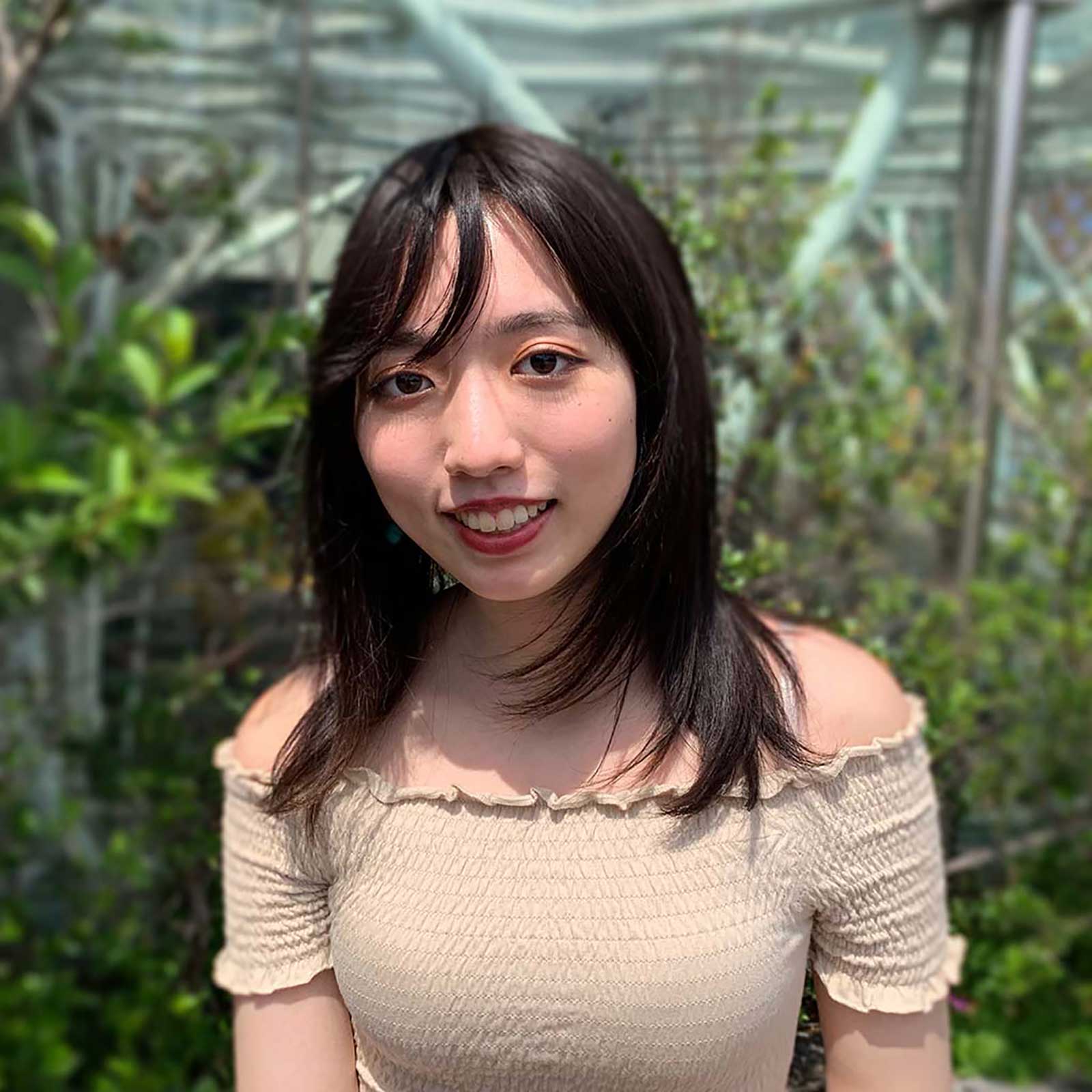 「MISS CIRCLE CONTEST 2021」Bブロックエントリー通過者：金田あずささん（提供写真）