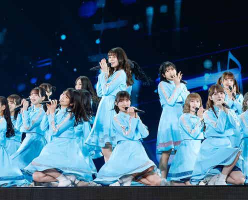 日向坂46、初の東京ドーム公演に“22人”全員の魂込める コロナ感染で欠席・濱岸ひよりの思い届ける演出&メンバーの心遣いが話題<3回目のひな誕祭>