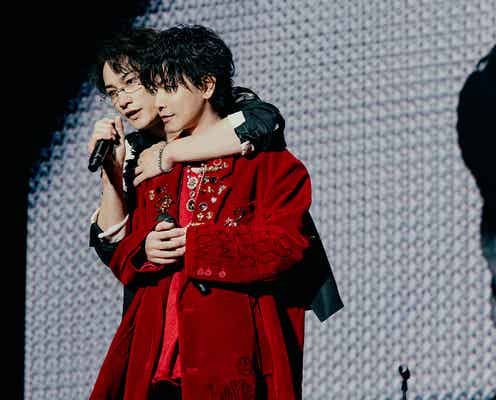 【「グラスハート」TENBLANKファンミ】佐藤健・町田啓太・志尊淳、歌いながらキス・バックハグ…胸キュンシーン実演