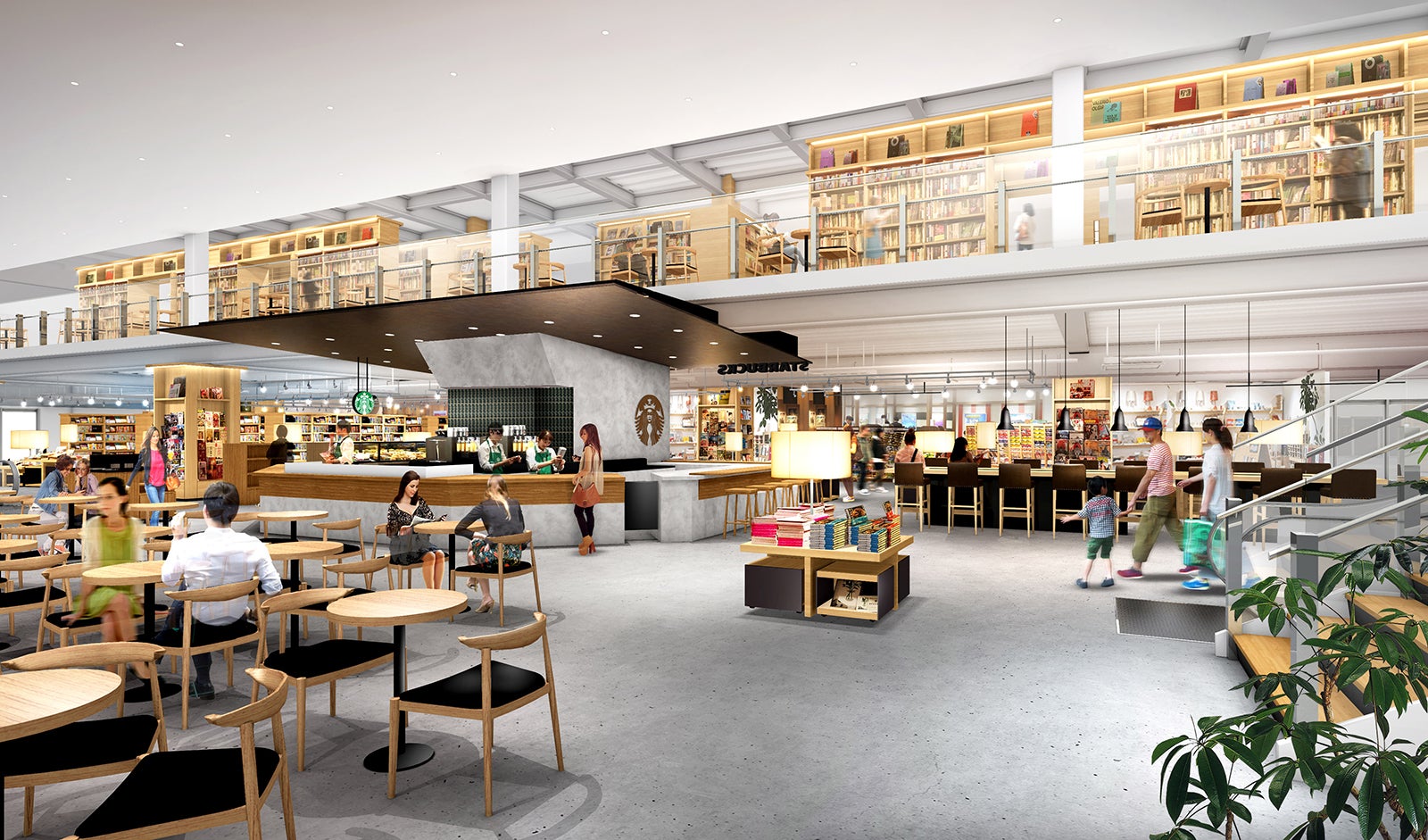 蔦屋書店／画像提供：三井不動産