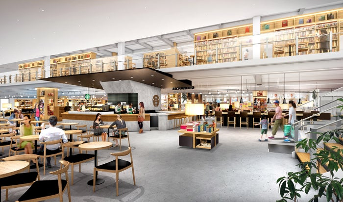 蔦屋書店／画像提供：三井不動産