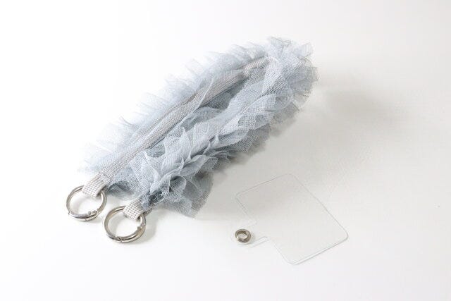 ハンドストラップ（チュール、シート付き）