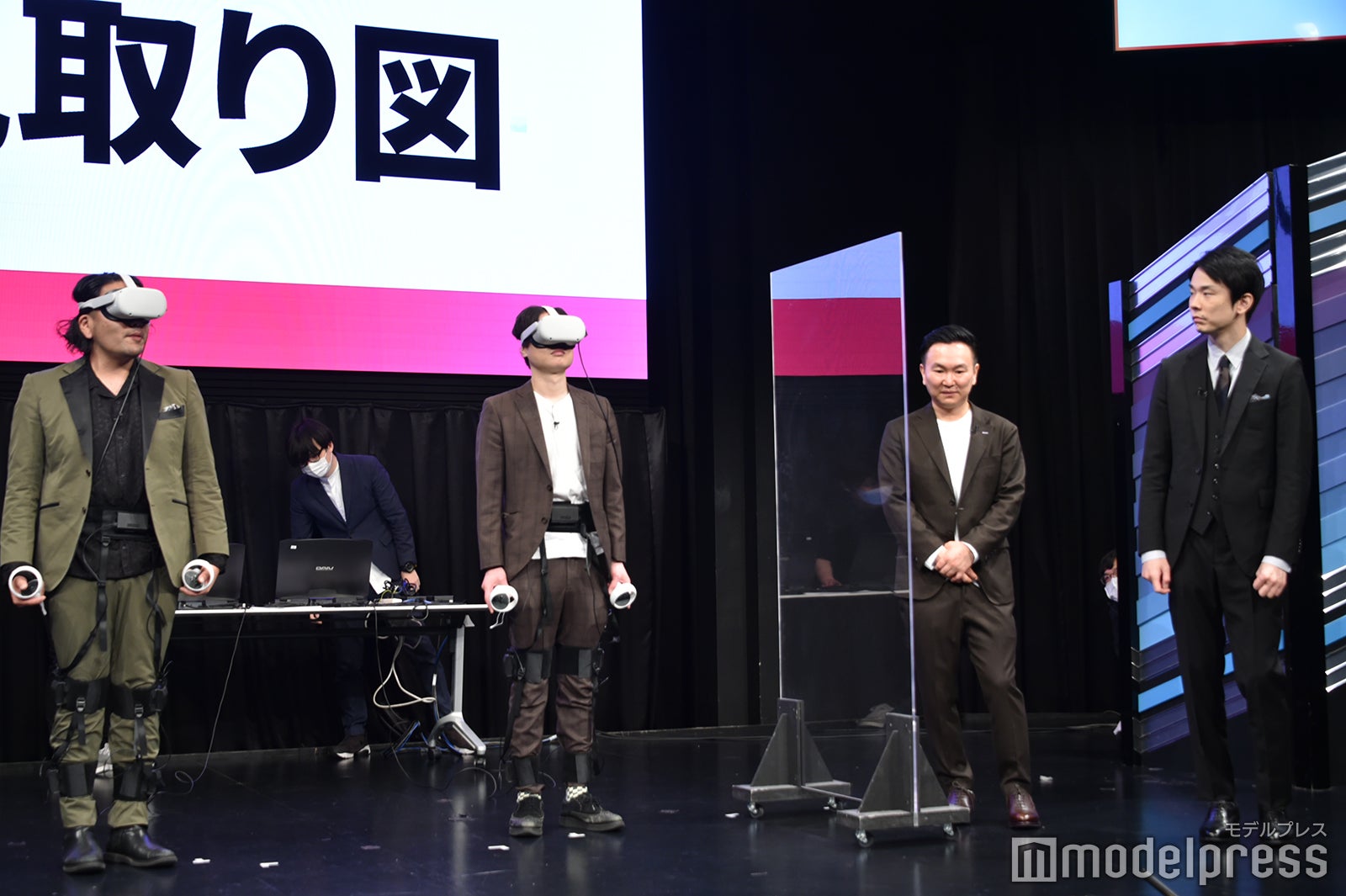 盛山晋太郎、リリー、山内健司、濱家隆一 （C）モデルプレス