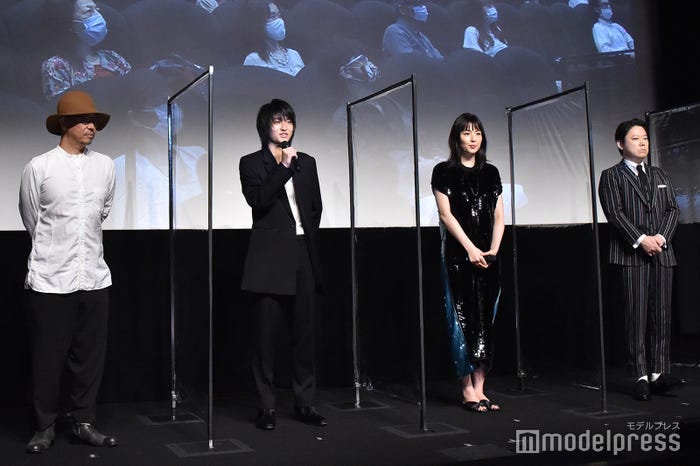 大森立嗣監督、奥平大兼、長澤まさみ、阿部サダヲ (C)モデルプレス