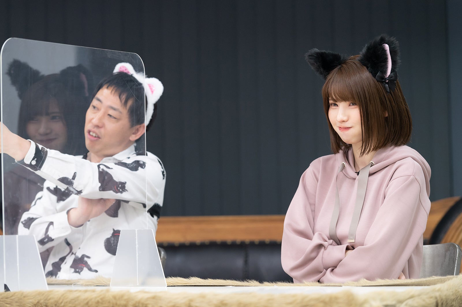 森田哲矢、えなこ  （C）テレビ大阪