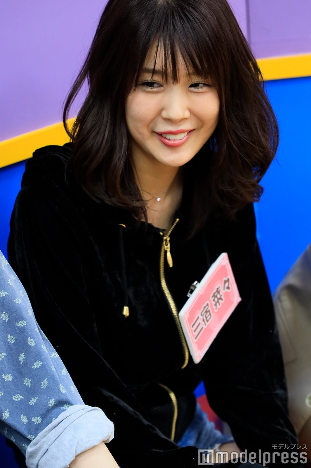 グラドル三宿菜々、“誘われた芸人”明かす