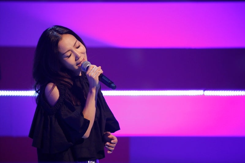 露崎春女／音楽番組「LOVE or NOT♪」より（提供画像）