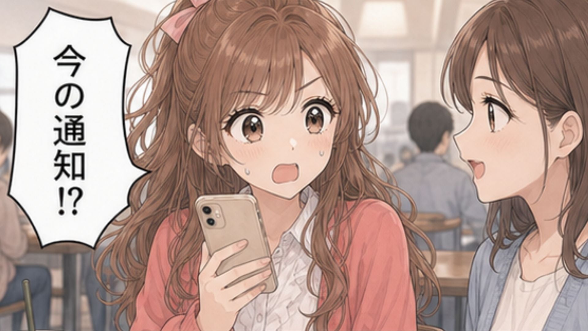 【BeReal】通知に振り回される友人。ある日、遊園地へ一緒に行くと【信じられない言動】を連発してきて、主人公は限界！？