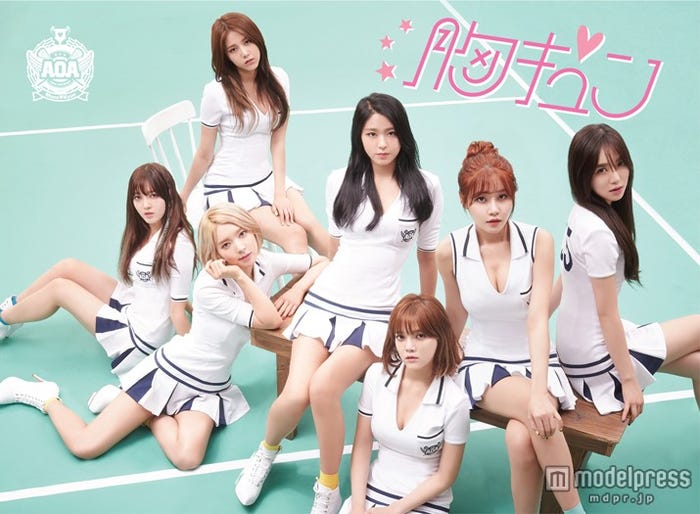 AOA「胸キュン」Cutie ver./Type A(2015年7月29日発売)CD+DVD
